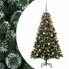 vidaXL &Aacute;rbol de Navidad artificial con bolas 120 cm 150 LED