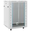 vidaXL Rack de servidores con patas giratorias 15U 19" IP20 60x45x86cm
