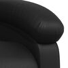 vidaXL Sill&oacute;n de masaje reclinable cuero sint&eacute;tico negro