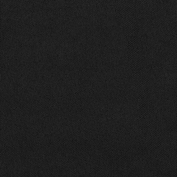 vidaXL Cortinas opacas con ojales look de lino 2 pzas negro 140x175 cm