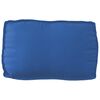 vidaXL Juego de Cojines para Palets 2 pcs Azul Royal Tela Oxford