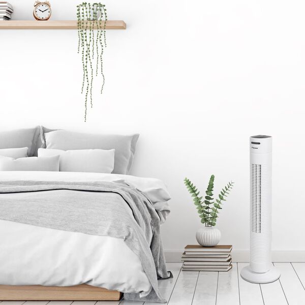 Bestron Ventilador de torre AFT770WRC con mando 78 cm 35 W