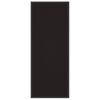 vidaXL Felpudo negro 60x150 cm