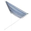vidaXL Toldo retr&aacute;ctil 400x150 cm azul y blanco