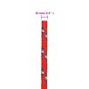 vidaXL Cuerda de barco polipropileno rojo 10 mm 25 m