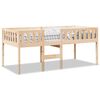 vidaXL Cama para ni&ntilde;os sin colch&oacute;n madera maciza de pino 80x200 cm