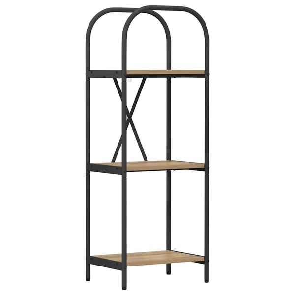 vidaXL Estante de libros Roble artesanal 40 x 30 x 109 cm