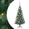 vidaXL &Aacute;rbol de Navidad Artificial Preiluminado Verde 120 cm
