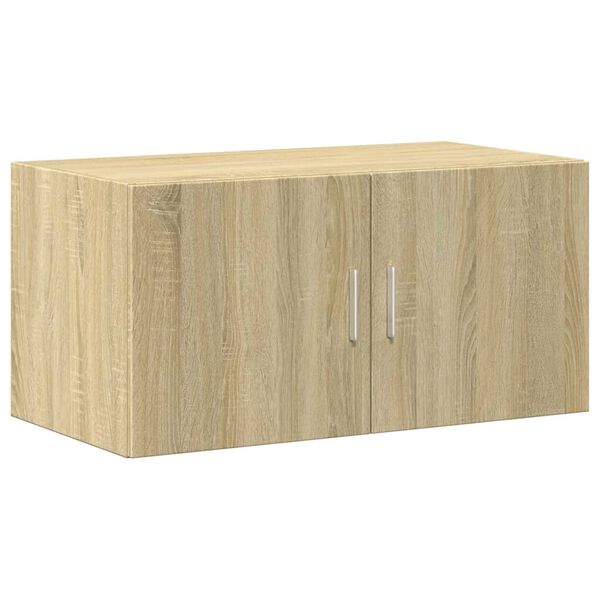 vidaXL Armario de pared madera ingenier&iacute;a roble Sonoma 80x42,5x40 cm