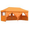 vidaXL Carpa de Fiesta Naranja 292 x 580 x 315 cm Tela Oxford