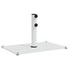 vidaXL Base de sombrilla redonda para palos de &Oslash;32/38/48 mm 15 kg
