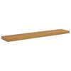 vidaXL Estante de pared 2 pcs Beige 120 x 23,5 x 4 cm