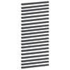 vidaXL Perfil de cobertura para jard&iacute;n 20 uds. 100 x 5 x 5 cm Acero