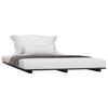 vidaXL Estructura de cama madera maciza de pino negro 135x190 cm