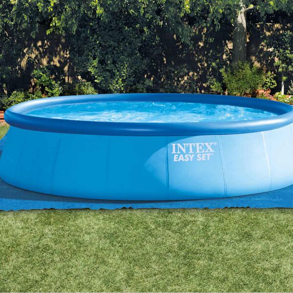 Intex Tela protectora de suelo para piscina cuadrado 472x472 cm 28048