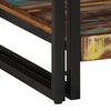 vidaXL Mesa de centro multicolor 90x50x38 cm madera maciza reciclada