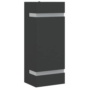 vidaXL Aplique de exterior de acero inoxidable negro