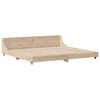 vidaXL Estructura de cama sin colch&oacute;n madera maciza de pino 180x200 cm