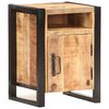 vidaXL Mesita de noche de madera maciza de mango 40x35x55 cm