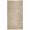 vidaXL Alfombra de pelo corto suave lavable HUARTE arena 60x110 cm