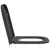 vidaXL Asiento de WC Antracita 44,5 x 35 x 3,6 cm Duroplast
