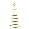 vidaXL &Aacute;rbol de Navidad Colgante 90 cm 30 LED Blanco C&aacute;lido