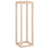 vidaXL Set de soportes para plantas 3 piezas madera maciza de pino