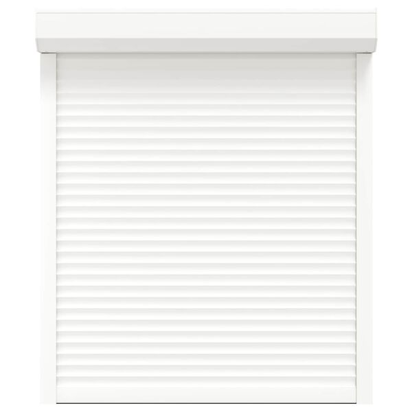 vidaXL Persiana enrollable Manual 110 x 130 cm Aluminio y poliuretano