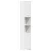 vidaXL Armario de ba&ntilde;o madera contrachapada blanco 30x30x183,5 cm