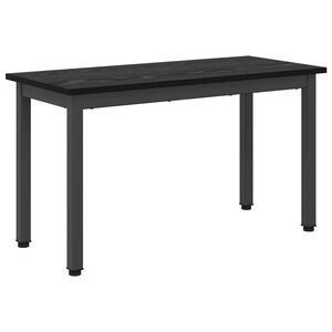 vidaXL Banco Roble Negro 80 x 35 x 45 cm Madera de ingenier&iacute;a