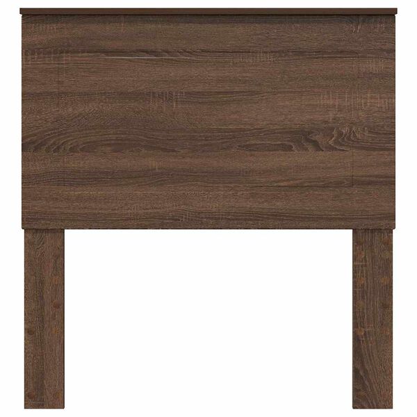 vidaXL Cabecero con cabecera Roble Marr&oacute;n 75 cm Madera contrachapada