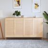 vidaXL Puerta de armario de lamas 4 uds madera de pino 99,3x49,4 cm