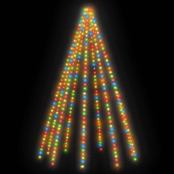 vidaXL Red de luces de &aacute;rbol de Navidad 400 LEDs de colores400 cm