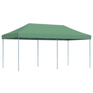 vidaXL Tienda de fiesta plegable Pop-Up verde 580x292x315 cm
