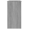vidaXL Escritorio de madera contrachapada gris Sonoma 80x40x75 cm