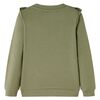 Sudadera infantil caqui 104
