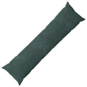 vidaXL Coj&iacute;n HEERLEN Azul mar 40 x 145 cm Microfibra de forro polar
