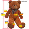 vidaXL Osito de peluche grande marr&oacute;n 170 cm