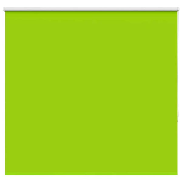 vidaXL Estor Enrollable Opaco hojas verde 155x130cm Tela Ancho 151,6cm