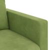 vidaXL Sof&aacute; 2 pcs Verde claro 138 x 78 x 80 cm Terciopelo