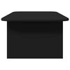 vidaXL Mesa de Caf&eacute; Negro 93 x 53 x 33 cm Madera de ingenier&iacute;a
