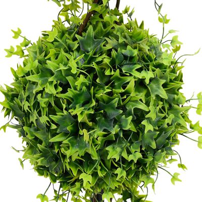 vidaXL Planta de Boj artificial con macetero verde 100 cm