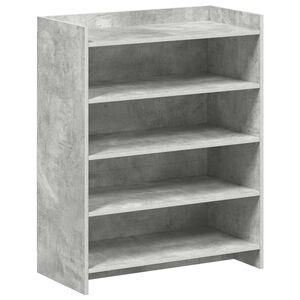 vidaXL Armario Zapatero Gris Hormig&oacute;n 73,5 x 36 x 92 cm