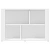 vidaXL Aparador de madera contrachapada blanco 80x30x54 cm