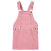 vidaXL Vestido infantil pana rosa claro 92