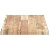 vidaXL Tablero de mesa rectangular madera maciza acacia 80x30x2 cm