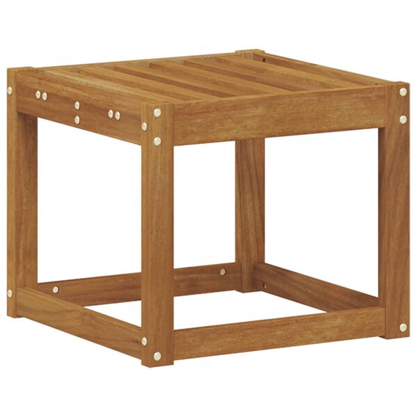 vidaXL Banco de taburete Natural 43 x 43 x 37 cm