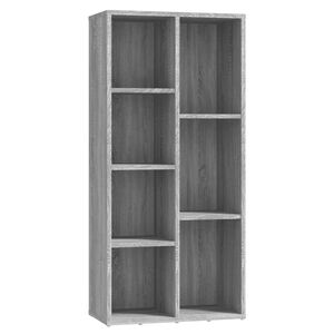 vidaXL Estanter&iacute;a color gris Sonoma 50x25x106 cm