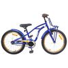 vidaXL Bicicleta Infantil 18 Pulgadas para 5-7 a&ntilde;os Azul Oscuro