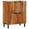 vidaXL Aparador Marr&oacute;n 60 x 33 x 75 cm Madera de mango maciza